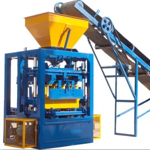 QT4-24 hollow block molding brick cement bricks cost block making machine for bricks making