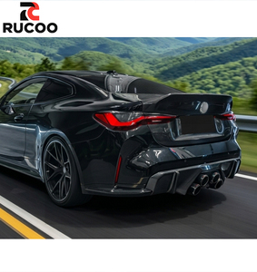 Diffuseur arrière en fibre de carbone sèche style MP pour BMW G80/G81/M3/G82/G83/M4, spoiler, séparateur arrière, lèvre de pare-chocs, pièces automobiles - Product Image 5