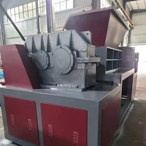 China professional plastic shredder machine small shredder blades and knives for plastic recycling machine PLC supplier