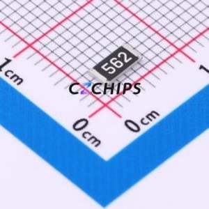 Résistance CMS RS-10K562JT 2010 (Type : Film Épais) (Résistance : 5,6 kOhm Précision : 5%) - Product Image 1