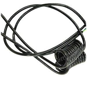 Cable Espiral Flexible Personalizado, Arnés de Cables en Espiral, Cable de PVC en Espiral para Electrónica Automotriz y Equipos Industriales - Product Image 6