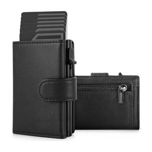 Casekey Vintage Source Factory Credit Card <b>Wallet</b> RFID Blocking <b>Trifold</b> Business Casual Coin Purse Microfiber Cards Cards - Product Image 4