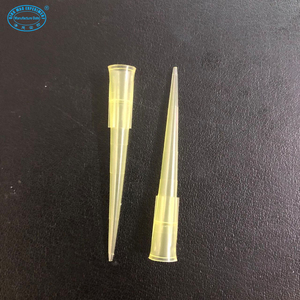 หัวปิเปตต์ขนาดเล็กสำหรับฟินน์และกิลสันหัวดูดใส200ul สีเหลืองใช้งานได้ในห้องปฏิบัติการ - Product Image 2