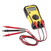 Digital Multimeter Basic Model With Red And Black Probes For Electrical Testing