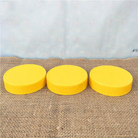 Bocal en verre rond vide de 250 ml (8 oz) de qualité alimentaire avec couvercle en plastique pour beurre de cacahuète, mayonnaise, confiture de sésame
