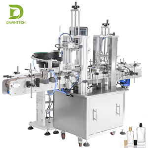 Máquina Tapadora Vibratoria con Alimentador de Tambor y Transportador para Tapas de Botellas de Agua, Jugo y Cosméticos, Máquina Selladora Automática de Tapas Roscadas - Product Image 1