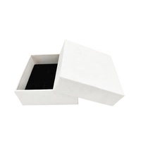 Elegante Geschenkbox mit individuellem Logo, Deckel und Boden aus Hartkarton, UV-beschichtet, aus recycelten Materialien, mit abnehmbarem Deckel und matter Laminierung für Schmuck