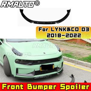 <b>Car</b> Front Bumper Lip Splitter <b>Diffuser</b> Spoiler Body Kit <b>for</b> LYNK&CO 03 2018-2022 Bumper Guard Cover Sports Style <b>Car</b> Accessories - Product Image 4