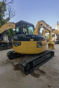 Excavadora usada Komatsu PC78US de 7 toneladas, éxito de ventas en buen estado, excavadora de segunda mano PC78 en venta - Product Image 3