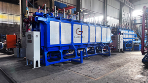 Guiju tự động <span class=keywords><strong>EPS</strong></span> bọt Polystyrene Máy <span class=keywords><strong>EPS</strong></span> khối đúc khuôn máy cách nhiệt <span class=keywords><strong>EPS</strong></span> bọt Bảng điều chỉnh tấm dây chuyền sản xuất - Product Image 2