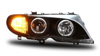 Pour BMW E46 318 320 323 325 330CI Lampe frontale 4 portes Angel Eyes 2001-2005