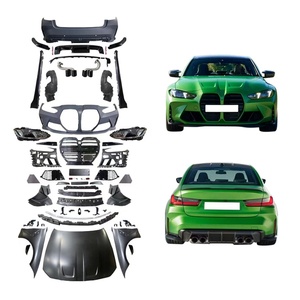 Kit carrosserie large G20/G20 LCI 2020-2025 – Pare-chocs avant et arrière neufs – Amélioration de la modification automobile – Phares antibrouillard pour BMW Série 3 G80 LCI - Product Image 1