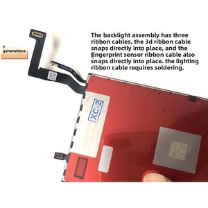 Écran <span class=keywords><strong>compatible</strong></span> I6 de 6e génération pour 6P, rétroéclairage <span class=keywords><strong>6S</strong></span>, empreinte digitale 3D 6SP, panneau d'origine démonté 7P, 8e génération 8P - Product Image 3