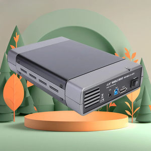 Boîtier de lecteur optique <span class=keywords><strong>externe</strong></span> USB 2.0/USB 3.0 SATA de 5,25 pouces, adaptateur pour Windows XP pour Mac PC - Product Image 1