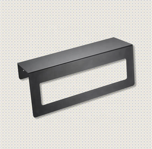 <span class=keywords><strong>Étagère</strong></span> <span class=keywords><strong>murale</strong></span> de salle de bain en métal noir, 2022 pièces, artisanat métallique, support mural moderne industriel - Product Image 3