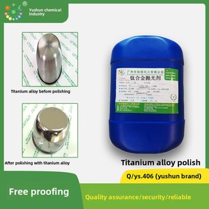 Solution de détartrage de traitement thermique de tasse en titane pur nettoyage de jaunissement Agent auxiliaire chimique en alliage de titane pour le polissage - Product Image 6