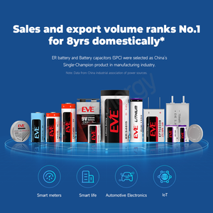 ערב ליתיום עיקרי סוללה <span class=keywords><strong>ER14505</strong></span> חד פעמי סוללות 3.6V <span class=keywords><strong>2700mAh</strong></span> AA ליתיום סוללה aa עבור אוטומטי חכם מטרים - Product Image 2