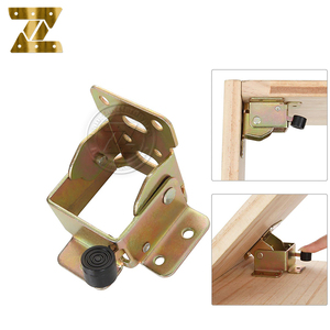 90&deg; <strong>Foldable</strong> Self-Locking Folding Hinge Heavy Duty Adjustable <strong>Table</strong> <strong>Leg</strong> Bracket for Chair Bed Furniture - Product Image 5