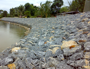 Fabricant de treillis métallique de Gabion, panier de Gabion galvanisé enduit de PVC 1x1x2m à vendre aux <span class=keywords><strong>Philippines</strong></span> - Product Image 6