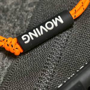 Tirette de fermeture éclair personnalisée en PVC sans nickel pour vêtements de mode, sacs, chaussures et vêtements d'extérieur avec service de personnalisation du logo - Product Image 1