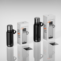 Gourde d'eau chic de qualité supérieure, vente en gros du fabricant, bouteilles isothermes élégantes en acier inoxydable sous vide de haute qualité pour usage quotidien