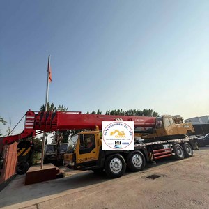 Sử dụng 25ton 50ton 80 tấn Telescopic Boom Xe Tải Cẩu với không dây điều khiển từ xa - Product Image 3