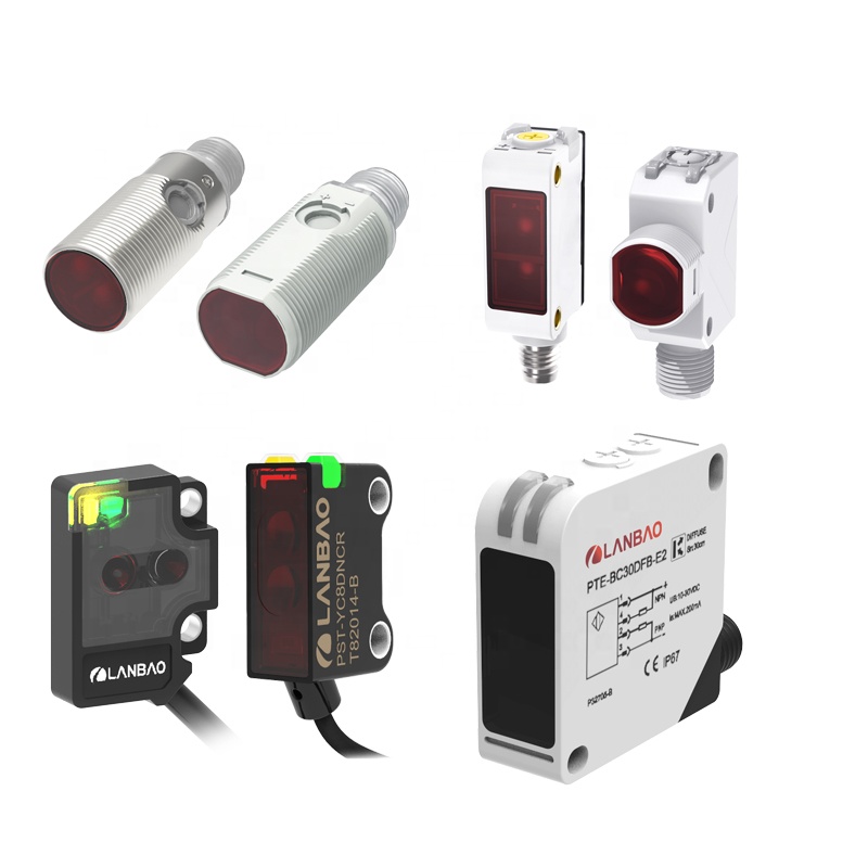 Lanbao PSE PNP /NPN NO/NC DC 10-30 в 100 мм Диффузный фотоэлектрический датчик приближения