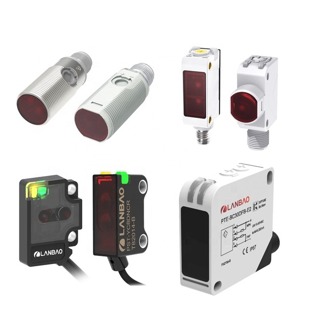 Lanbao PNP /NPN NO/NC DC 10-30V through beam Photoelectric proximity smart sensor