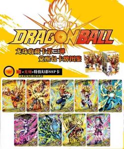 Caja de Sobres de Cartas Coleccionables de Anime Son Goku, Cartas Brillantes Raras para Jugar y Intercambiar, Regalos para Niños y Fans - Product Image 5