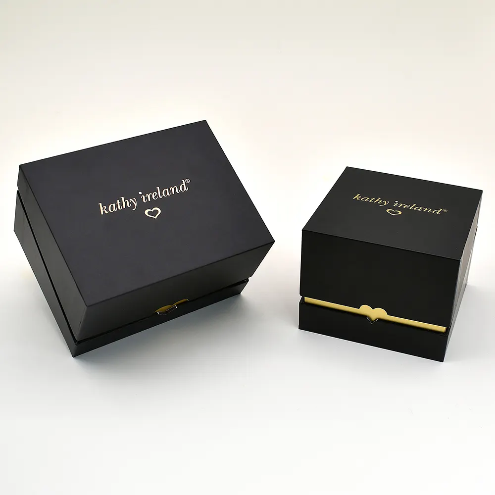 Caixa de relógio de luxo em papelão preto com logotipo personalizado de alta qualidade caixa de embalagem quadrada para relógio