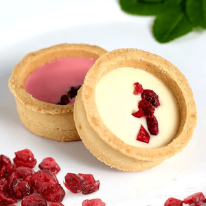 Biscuits fourrés à la crème de canneberge, personnalisables, en-cas halal pour la vente en gros - Product Image 1