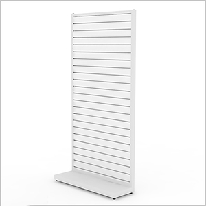 맞춤형 금속 슬랫월 바닥 의류 진열대 옷 진열대 의류 매장용 선반 - Product Image 5