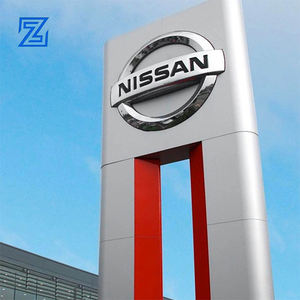 Grand panneau publicitaire LED pour magasin de voitures, enseigne pylône pour concessionnaire automobile, enseigne de fortification spirituelle - Product Image 2