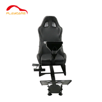 Simulateur de Sim de course professionnel VR jeu Cockpit de simulateur de voiture de course pliable de haute qualité