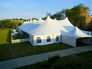 Tente extensible commerciale pour événements extérieurs, auvent imperméable pour mariage et fête, tente de réception à louer - Product Image 5