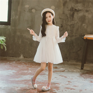 China Online Shopping Kids Long Sleeve Princess Designs Dress Buckles From Buy Direct From China Factory - Product Image 4