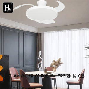 Wholesale operation stable, low-noise, variable frequency dual <b>control</b> LED <b>ceiling</b> fan <b>lights</b> - Product Image 3