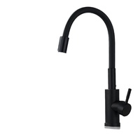 Robinet de cuisine monocommande en céramique, rotation à 360 degrés, eau froide et chaude, design moderne, installation verticale, direct usine