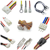 Câble Pigtail Automobile Personnalisé 2 Broches en Nylon et Laiton SM JST, Adaptateur Mâle-Femelle 15cm pour Bande LED, Éclairage DC 2A 6A 10A