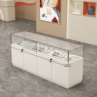 Vitrines de présentation multifonctionnelles pour bijoux, téléphones portables, lunettes, figurines, objets de musée, rangement, comptoirs en verre 120x50x90cm