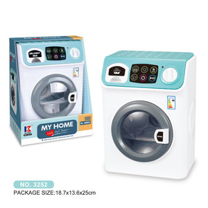 Friggitrice ad Aria per Bambini con Cambio Colore, Utensili da Cucina Simulati, <span class=keywords><strong>Giocattolo</strong></span> <span class=keywords><strong>Lavatrice</strong></span> Elettrica Multifunzione - Product Image 2