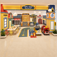 Équipement de jeu de rôle personnalisé pour enfants, pour café, école, hôpital, caserne de pompiers, centre de jeu d'imitation