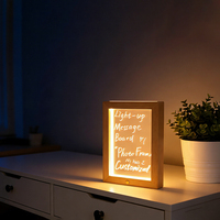 Lampe de Projection 3D RGB Moderne en Bois de Hêtre – Éclairage d'Ambiance Multicolore Blanc Chaud 5V Écologique pour la Maison