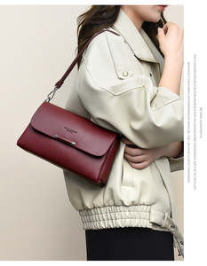 New High Quality Women Messenger Bags for Women Pu Leather Handbags Crossbody Bags Ladies Designer Shoulder Bags <b>Tote</b> Top-handle - Product Image 5