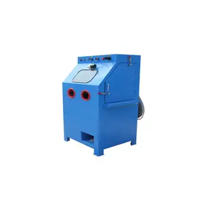 steel shot gun vapor blast Sandblasting Machine Cabinet