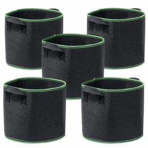 Maceta Bolsas <span class=keywords><strong>de</strong></span> cultivo <span class=keywords><strong>Macetas</strong></span> Agrícolas Venta al por mayor Granja al aire libre Gran <span class=keywords><strong>tela</strong></span> <span class=keywords><strong>de</strong></span> fieltro Plantas Jardín Bolsa <span class=keywords><strong>de</strong></span> cultivo <span class=keywords><strong>para</strong></span> cultivar vegetales - Product Image 6