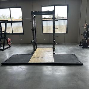 <span class=keywords><strong>Combo</strong></span> Smith Machine e Power Rack Commerciale con Piattaforma per Stacchi, Attrezzatura Fitness Professionale Resistente - Product Image 2