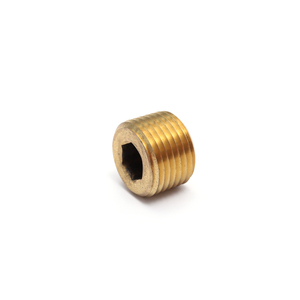 Đồng Áp Suất Thấp 57-3 M4 Đầu Phẳng <span class=keywords><strong>1</strong></span>/4 \ "NPT Hex Chèn Nut Với Nickel Mạ Bề Mặt <span class=keywords><strong>Brass</strong></span> Phù Hợp Ngắn Flare Nut - Product Image 2