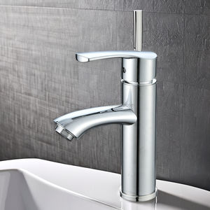 Grifo <span class=keywords><strong>de</strong></span> <span class=keywords><strong>lavabo</strong></span> <span class=keywords><strong>de</strong></span> acero inoxidable Monomando <span class=keywords><strong>de</strong></span> diseño moderno, frío individual para baño <span class=keywords><strong>de</strong></span> bungalow con encimera <span class=keywords><strong>de</strong></span> mármol - Product Image 4