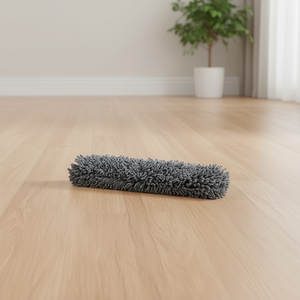 Testina per scopa in microfibra grigia da 60 cm, ricambio per la pulizia dei pavimenti - Product Image 3